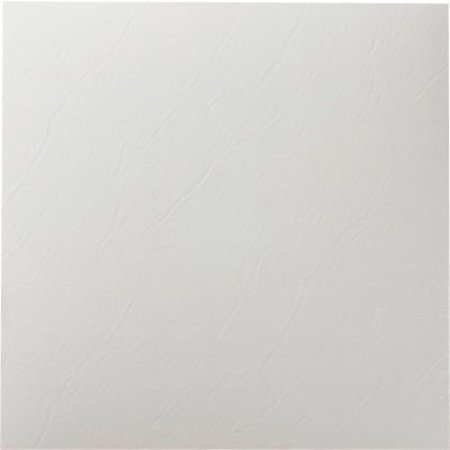 ACHIM IMPORTING CO Achim Sterling Self Adhesive Vinyl Floor Tile 12in x 12in, White, 20 Pack STT1M10220